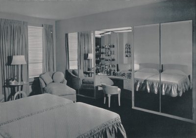 Ložnice navržená Jamesem F. Eppensteinem, Chicago, 1942 od Unbekannt