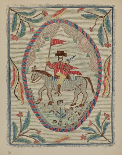 Přehoz přes postel, 19351942. od Unbekannt