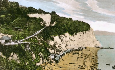 Beer Beach, Devon, počátek 20. století od Unbekannt