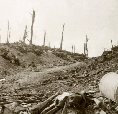 Před Chaulnes, Somme, severní Francie, c1914-c1918 od Unbekannt