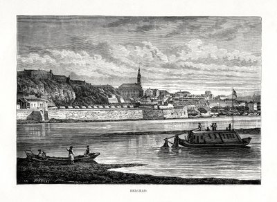 Bělehrad, Srbsko a Černá Hora, 1879 od Unbekannt