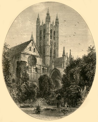 Bell Harry Tower, Canterburská katedrála, 1890. od Unbekannt