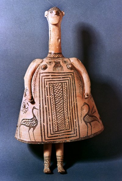 Bell idol, starověký Řek, c700 př.nl od Unbekannt