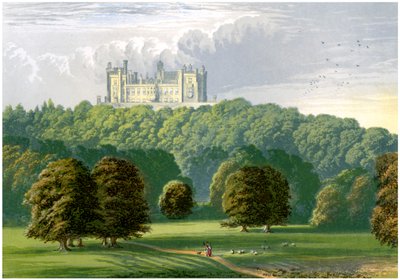 Hrad Belvoir, Leicestershire, domov vévody z Rutlandu, c1880 od Unbekannt