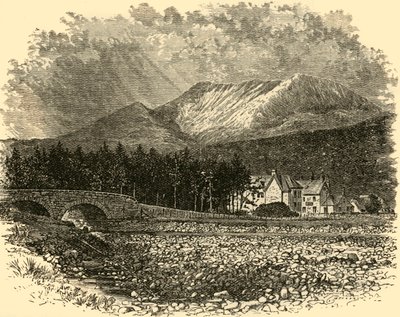 Ben Bay a hotel Kinlochewe, 1898. od Unbekannt