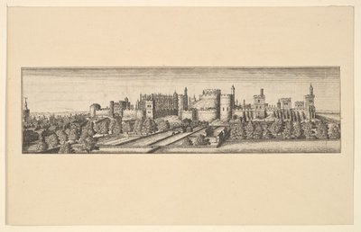 Berkshire, s hradem Windsor, po roce 1666. od Unbekannt