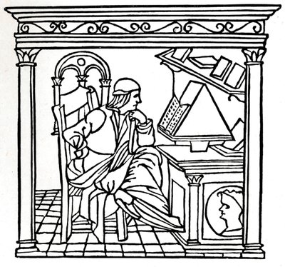 Bernardo Bellincioni 1452-1492, italský básník, 1493, 1917 od Unbekannt