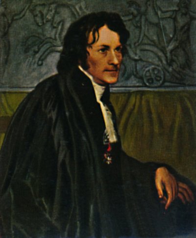 Bertel Thorwaldsen 1768-1844. - Gemälde von Eckersberg, 1934. od Unbekannt