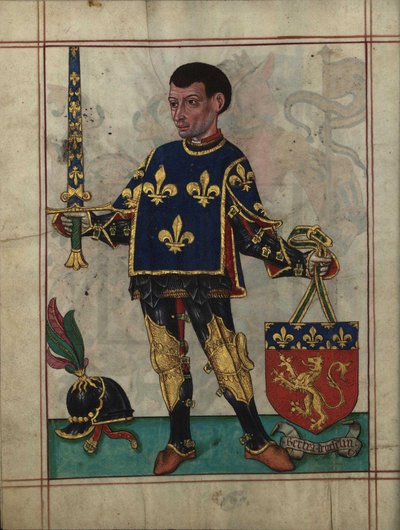 Bertrand du Guesclin z Livro do Ameiro-Mor, 1509 od Unbekannt
