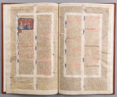 Bifolium s Decretals of Gratian, francouzština, ca. 1290. od Unbekannt