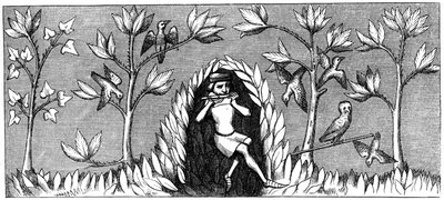 Ptačí potrubí, 14. století 1849 od Unbekannt