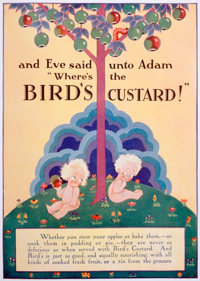 Reklama Ptačí pudink, 1928 od Unbekannt