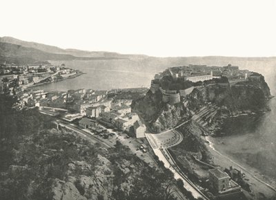Pohled z ptačí perspektivy, Monte Carlo, Monako, 1895. od Unbekannt