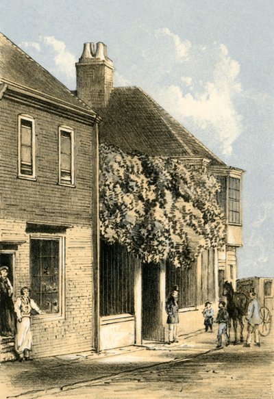 Místo narození Dr. Wattse, c1861. od Unbekannt