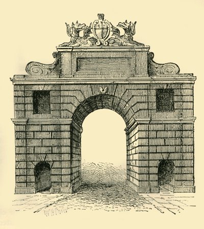 Bishopsgate, c1872. od Unbekannt