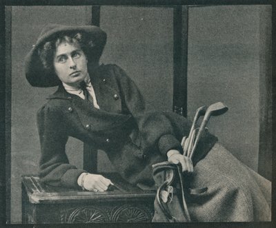 Černá čepice, c1910 od Unbekannt