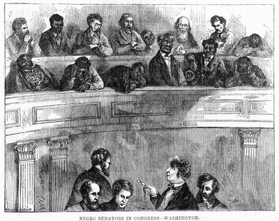 Černí senátoři v Kongresu - Washington, 1868 od Unbekannt
