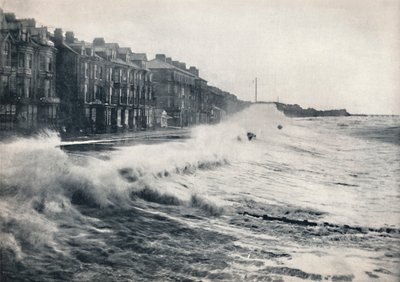 Blackpool – drsný den, 1895 od Unbekannt