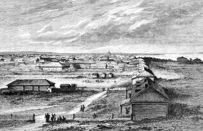 Blagoveščensk, Sibiř, Rusko, 1895 od Unbekannt
