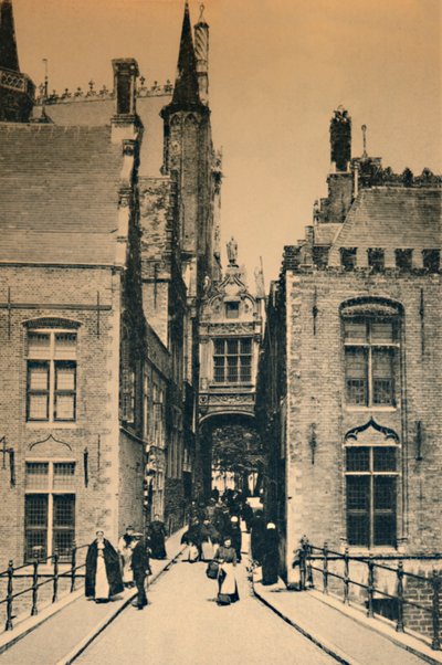 Blind Donkey Street, c1910 od Unbekannt