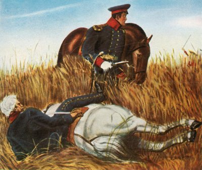 Blücher v bitvě u Ligny, 16. června 1815, 1936. od Unbekannt