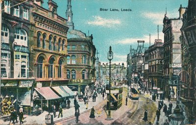 Boar Lane, Leeds, c1905 od Unbekannt