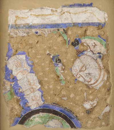 Bódhisattvové a mniši, z jeskyně 224, 4.-6. od Unbekannt