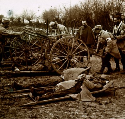 Bodies, Villers-au-Bois, severní Francie, c1914-c1918 od Unbekannt