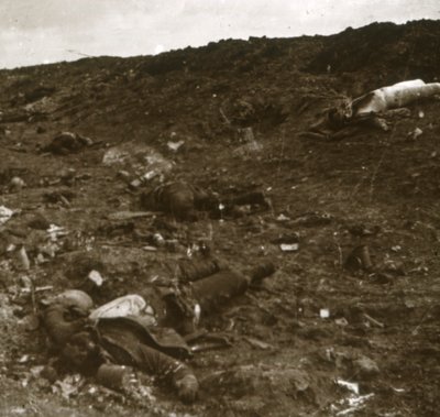Body, Somme, severní Francie, c1916-c1918 od Unbekannt