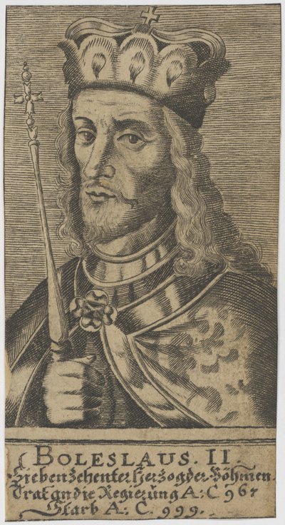 Boleslav II. zbožný, vévoda český. od Unbekannt
