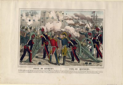 Bombardování Kinburnu, 1855 od Unbekannt