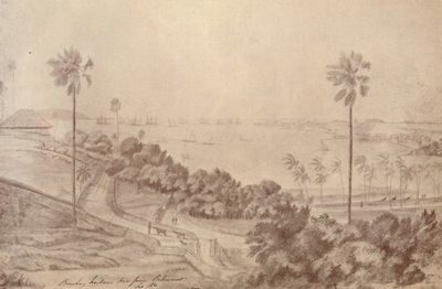 Bombay Harbor - Při pohledu z Belmontu, září 1821, 1936. od Unbekannt
