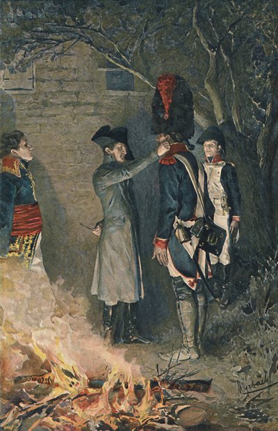 Bonaparte a Coignet, 1896 od Unbekannt