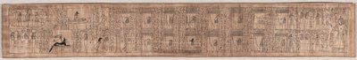 Kniha mrtvých z Hori, c. 1069-945 před naším letopočtem. od Unbekannt