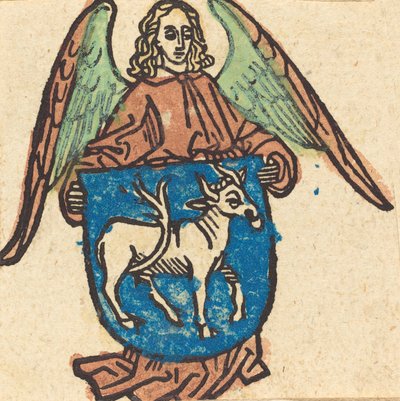 Knihovna Hilprand Brandenburg z Bibrachu, v roce 1500 nebo později. od Unbekannt