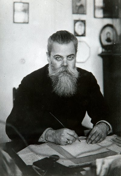 Boris Modzalevsky , ruský filolog, počátek 20. století od Unbekannt