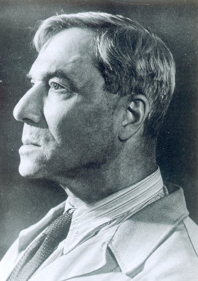 Boris Pasternak , ruský básník a romanopisec, Peredelkino, SSSR, 1952 od Unbekannt
