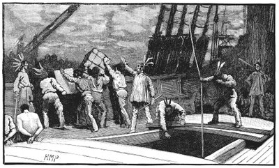 Boston Tea Party, 26. prosince 1773 od Unbekannt