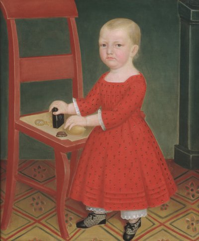 Chlapec s blond vlasy, ca. 1840-50. od Unbekannt