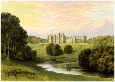 Hrad Brancepeth, Lord Boyne, c1880 od Unbekannt