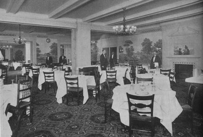 Snídaňová místnost, Roosevelt Hotel, New York City, 1924 od Unbekannt