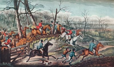 Breaking Cover, c1824 od Unbekannt