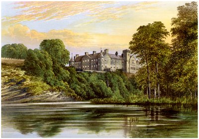 Hrad Brechin, Brechin, Angus, Skotsko, domov hraběte z Dalhousie, c1880 od Unbekannt