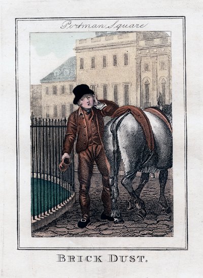 Brick Dust, Portman Square, Londýn, 1805 od Unbekannt