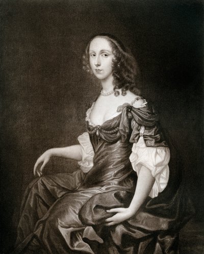 Bridget Cromwell, nejstarší dcera Olivera Cromwella, 17. století, 1899 od Unbekannt