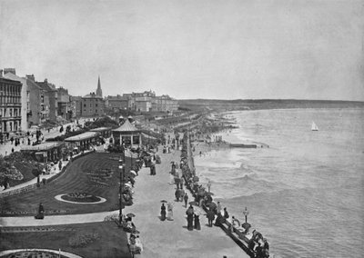 Bridlington - Looking Down the Princes Parade, 1895 od Unbekannt