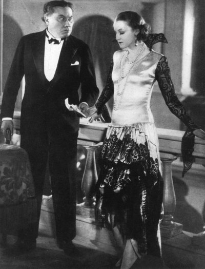 Brigitte Helm a Paul Wegener v Alraune od Unbekannt