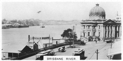 Brisbane River, Queensland, Austrálie, 1928 od Unbekannt
