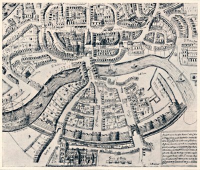 Bristol v roce 1670, 1670, 1903 od Unbekannt