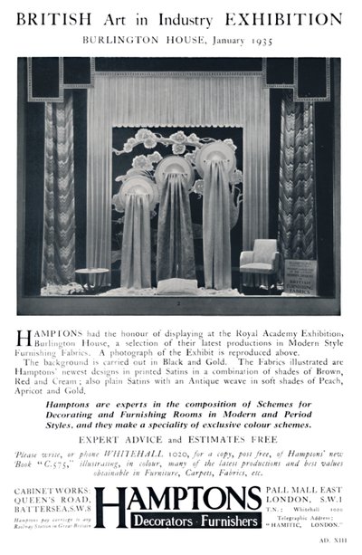 Britská výstava umění v průmyslu - Burlington House, leden 1935 od Unbekannt